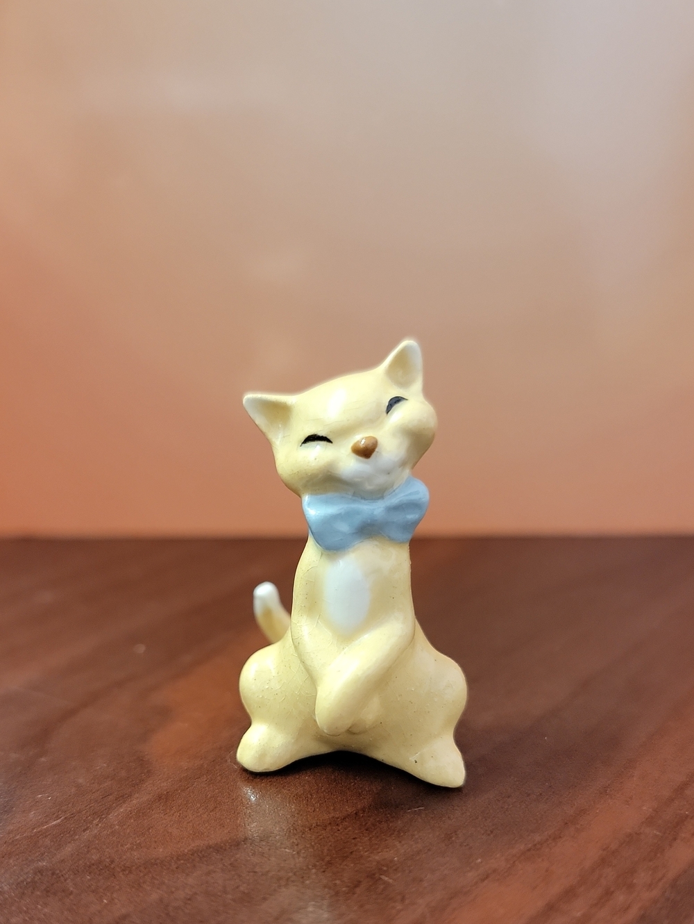 Vintage Hagen Renaker Happy Cat Figurine
